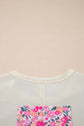 Poppy Big Flower Oversize Tee