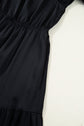 Natasha Sleeve Tiered Maxi Dress