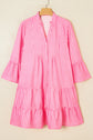 Oaklynn Tiered Flowy Mini Dress