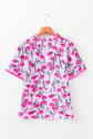 Ruby Detail Frilled Summer Blouse