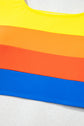 Dylan Colorblock Square Top