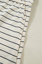 Mabel Stripe Drawstring Tunic Tank
