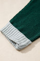 Demi Block Knit Loose Sweater
