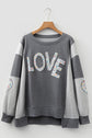 Payton Uneven Hem Chic Sweatshirt