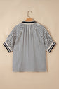 Riley Short Puff Sleeve Blouse