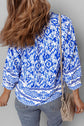 Anne 4 Sleeve Tied Blouse
