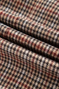 Aria Houndstooth Lapel Collar Blazer