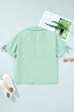 Anaya Collar Short Sleeve PLUS Blouse