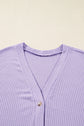 Rosie Waffle Knit Front PLUS Cardigan