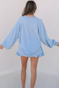 Scarlett Corded Lantern Sleeve Top