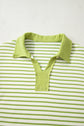 Juniper Stripe Collared Pullover and Skort Outfit