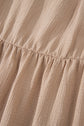 Kaylee Ruffled Short Sleeve PLUS Dress