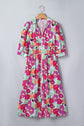 Lisa Puffy Half Sleeve Dress