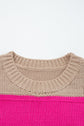 Florence Block Drop Shoulder PLUS Sweater