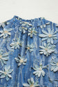 Sarajana Half Placket Collared Blouse