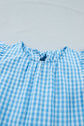 Deborah Sleeve Gingham Maxi Dress
