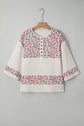 Penny 3 4 Sleeve Blouse