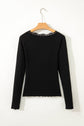 Waverly Sleeve Ribbed top Long Sleeve Top
