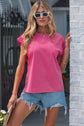 Maggie Trim Cap Sleeve Top