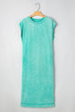 Eloise Mineral Wash Pocketed T-shirt Long Dress