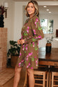 Kelly Hem Puff Sleeve Dress