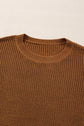 Evelyn Beaded Drop Shoulder Sweater