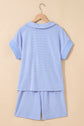 Lilian Dolman Sleeve Polo Shirt Set