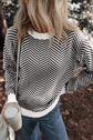 Evelyn Edge Drop Shoulder Sweater