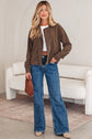 Catherine Lapel Collar Corduroy Jacket