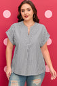 Hope Short Dolman Sleeve PLUS Blouse