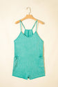 Isabela Wash Spaghetti Straps Romper