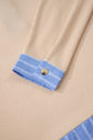 Evelynn Waffle Knit Collared PLUS Top