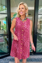 Phoebe Shift Sleeveless Dress