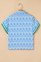 Jade Sleeve Summer Blouse Top