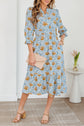 Rosalee Bracelet Sleeve Long Dress