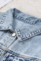 Sofibelle Distressed Raw Hem Jacket