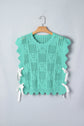 River Trim Short Sleeve Sweater