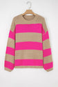 Florence Block Drop Shoulder PLUS Sweater