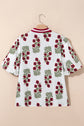 Katherine Short Sleeve Cotton PLUS Blouse
