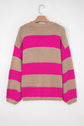 Florence Block Drop Shoulder PLUS Sweater