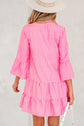 Oaklynn Tiered Flowy Mini Dress