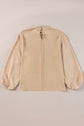 June Swiss Dot Balloon Sleeve Loose Blouse