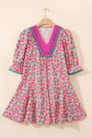 Annika Bubble Sleeve Mini Dress