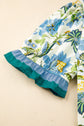 Alisson Short Sleeve Floral PLUS Blouse