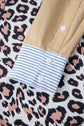 Aleia Chest Cuffed Sleeve Shirt