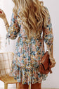 Amira High Waist Ruffled Dress