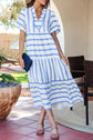 Alora Half Sleeve Vacation Dress