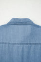Makenna Myosotis Down Slim Shirt