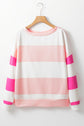 Iris Striped Long Sleeve Top