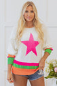Madilynn Edge Drop Shoulder Sweater